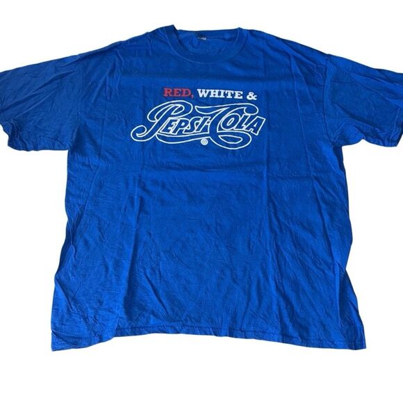 Pepsi cola men’s promo‎ tee shirt Americana no size tag approximately large - Picture 1 of 4